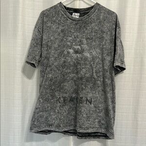 The Hammer “kraken” T shirt 100% Cotton Men’s Gray Acid Wash Made in US XLarge